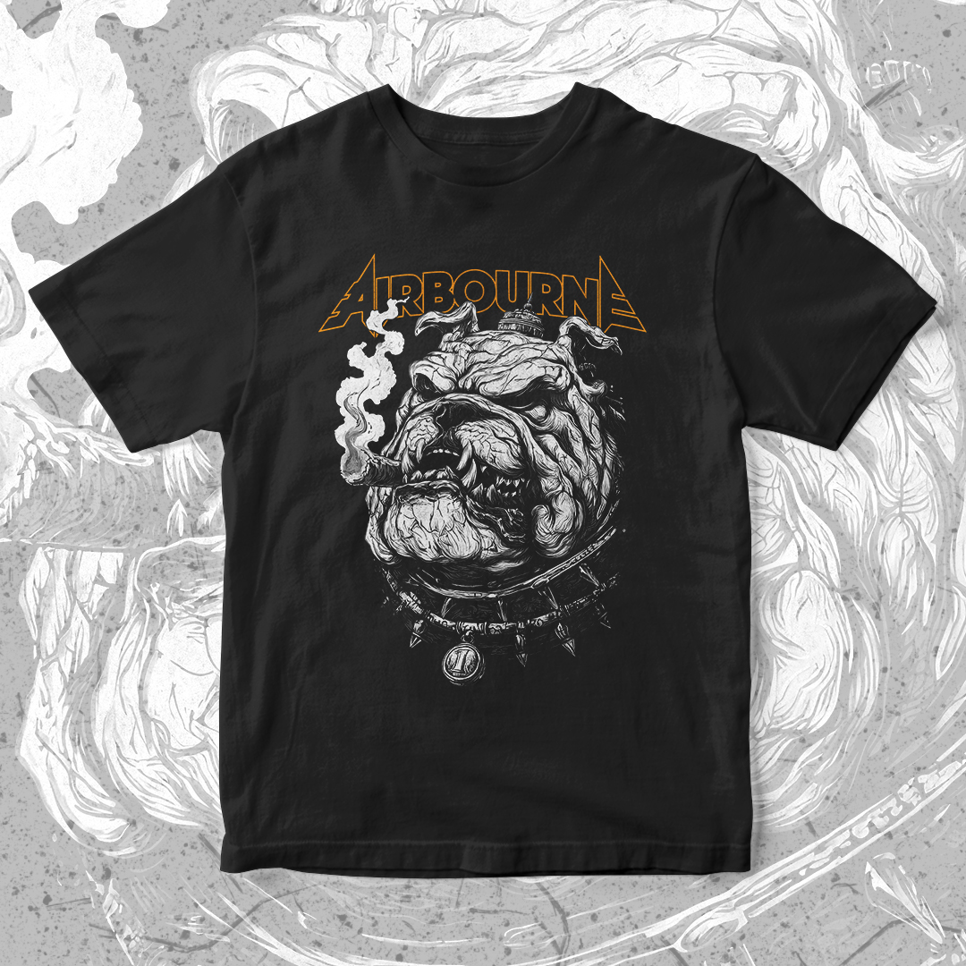 Camiseta Airbourne | Bulldog Boogie