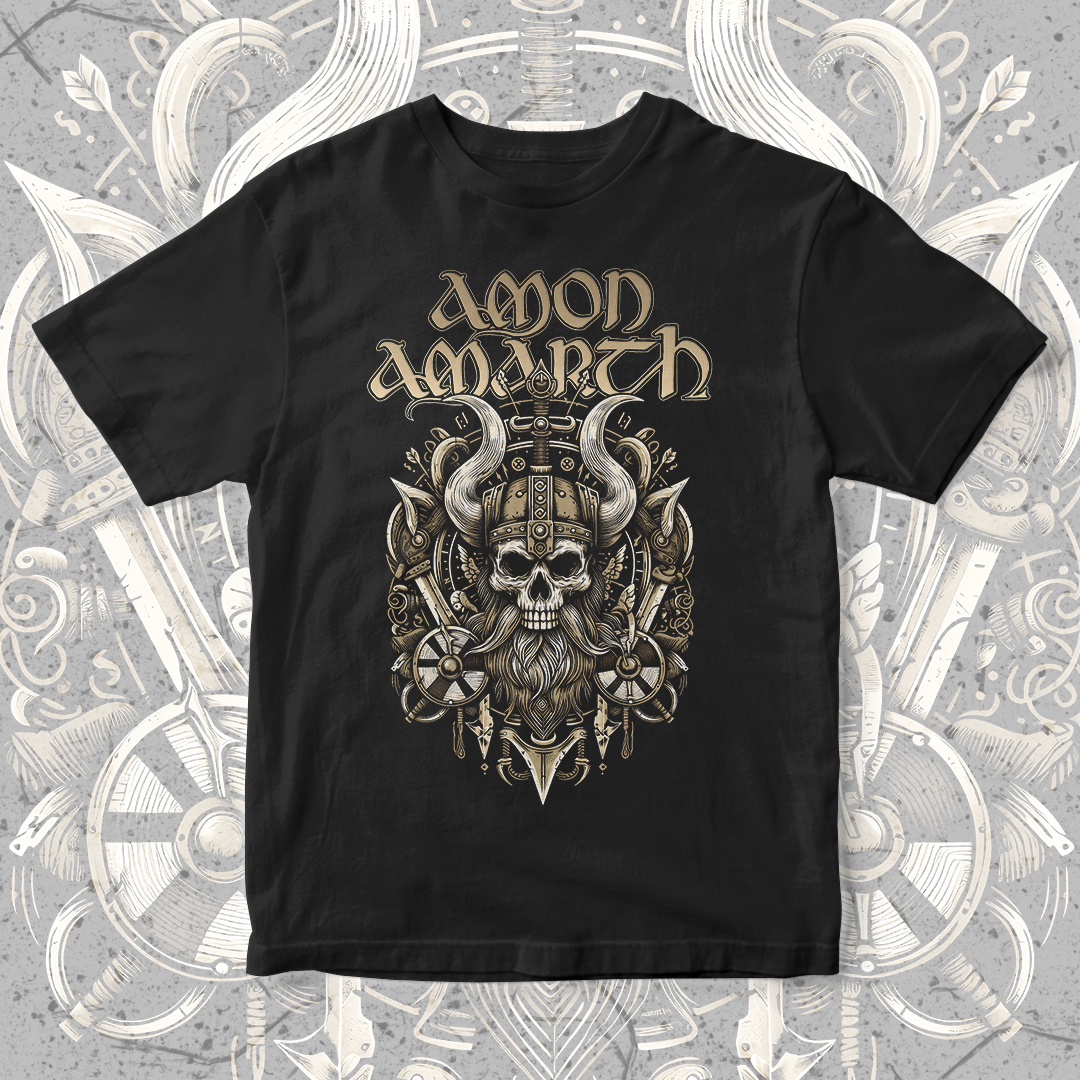 Camiseta Amon Amarth | Valhalla Awaits