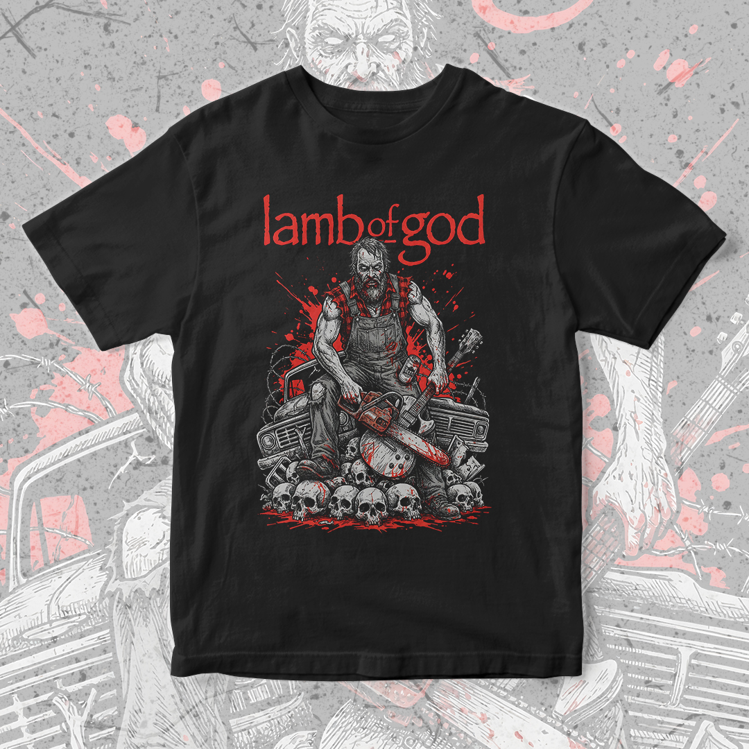 Camiseta Lamb of God | Redneck Rage