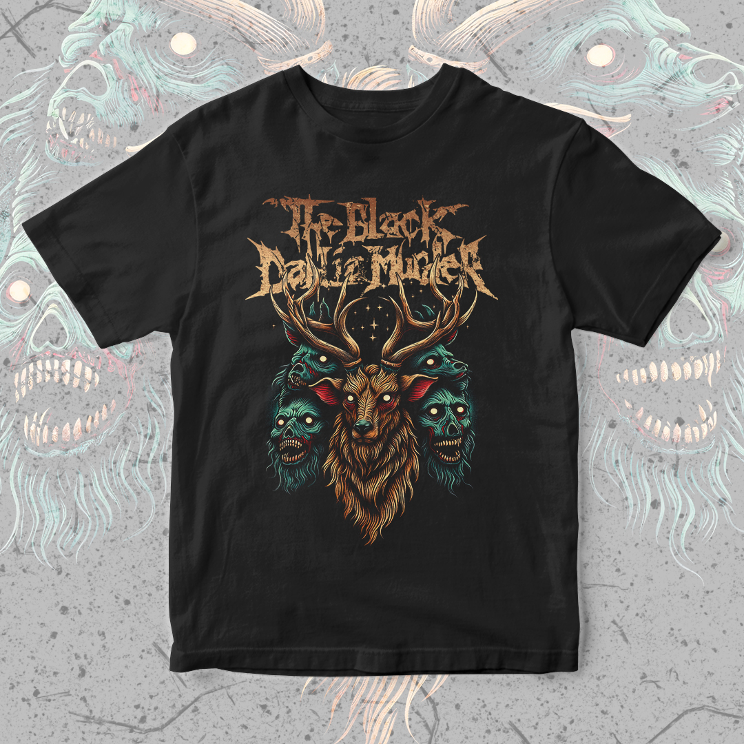 Camiseta The Black Dahlia Murder | Nocturnal Antlers