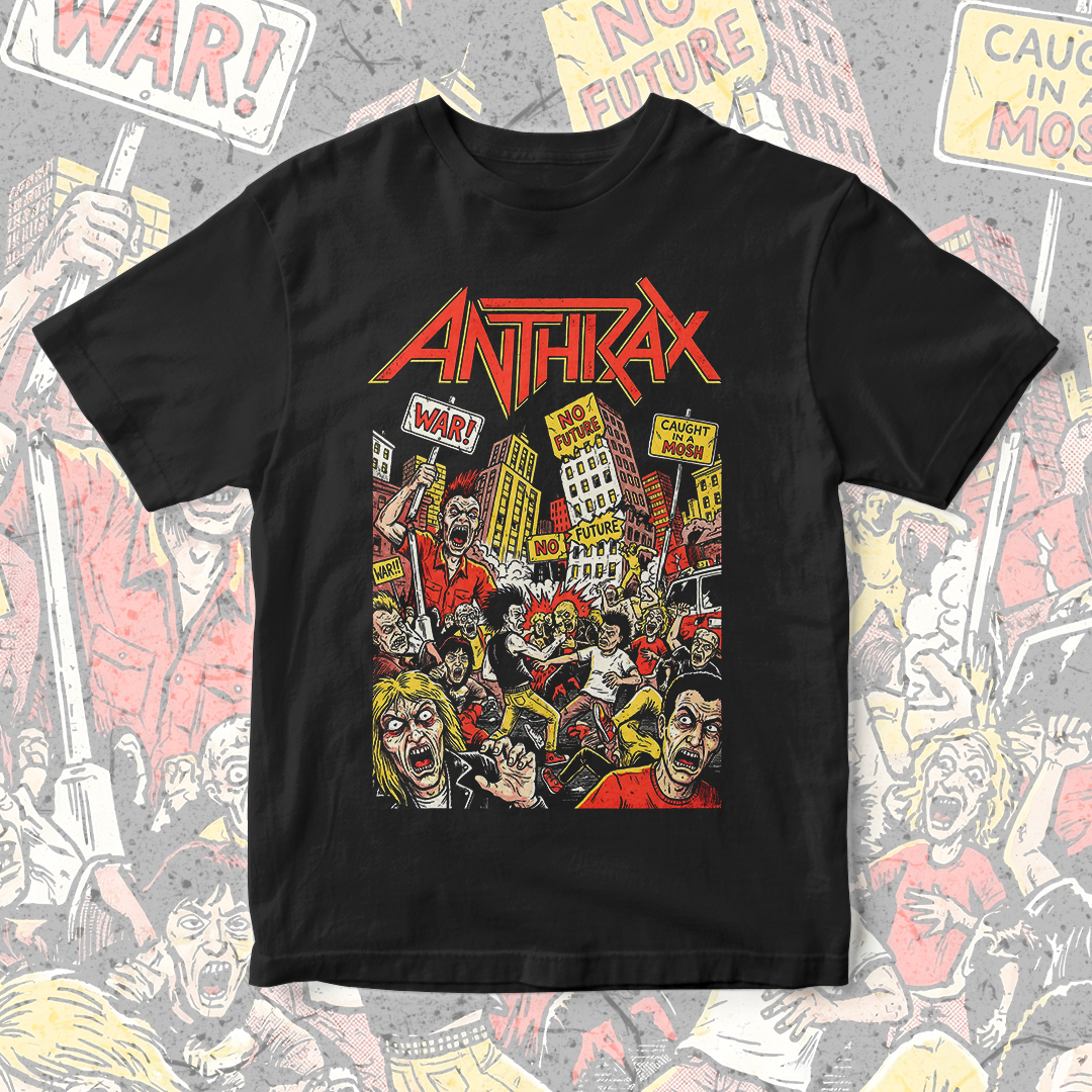 Camiseta Anthrax | Among The Riot
