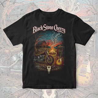 Camiseta Black Stone Cherry | Midnight Rider