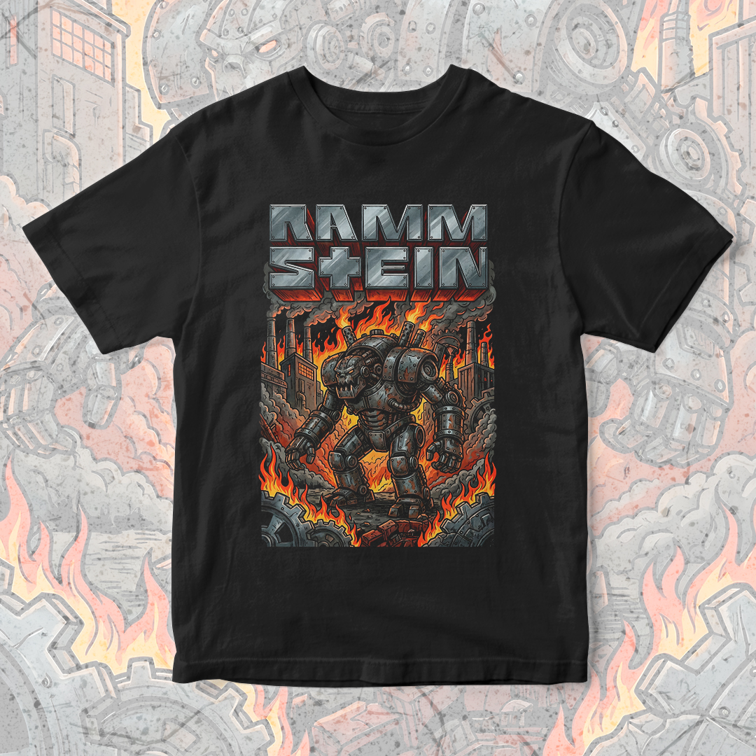 Camiseta Rammstein | Steel Titan
