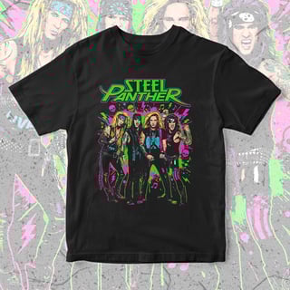 Camiseta Steel Panther | Shock Glam