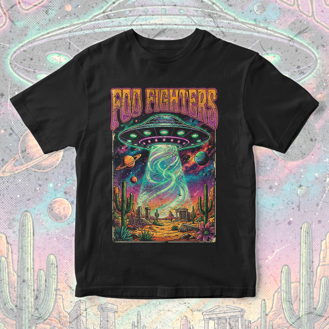 Camiseta Foo Fighters | Cosmic Abduction