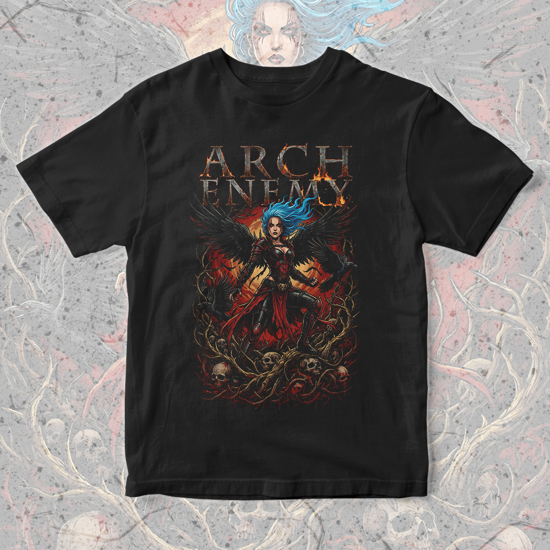 Camiseta Arch Enemy | Blue Valkyrie