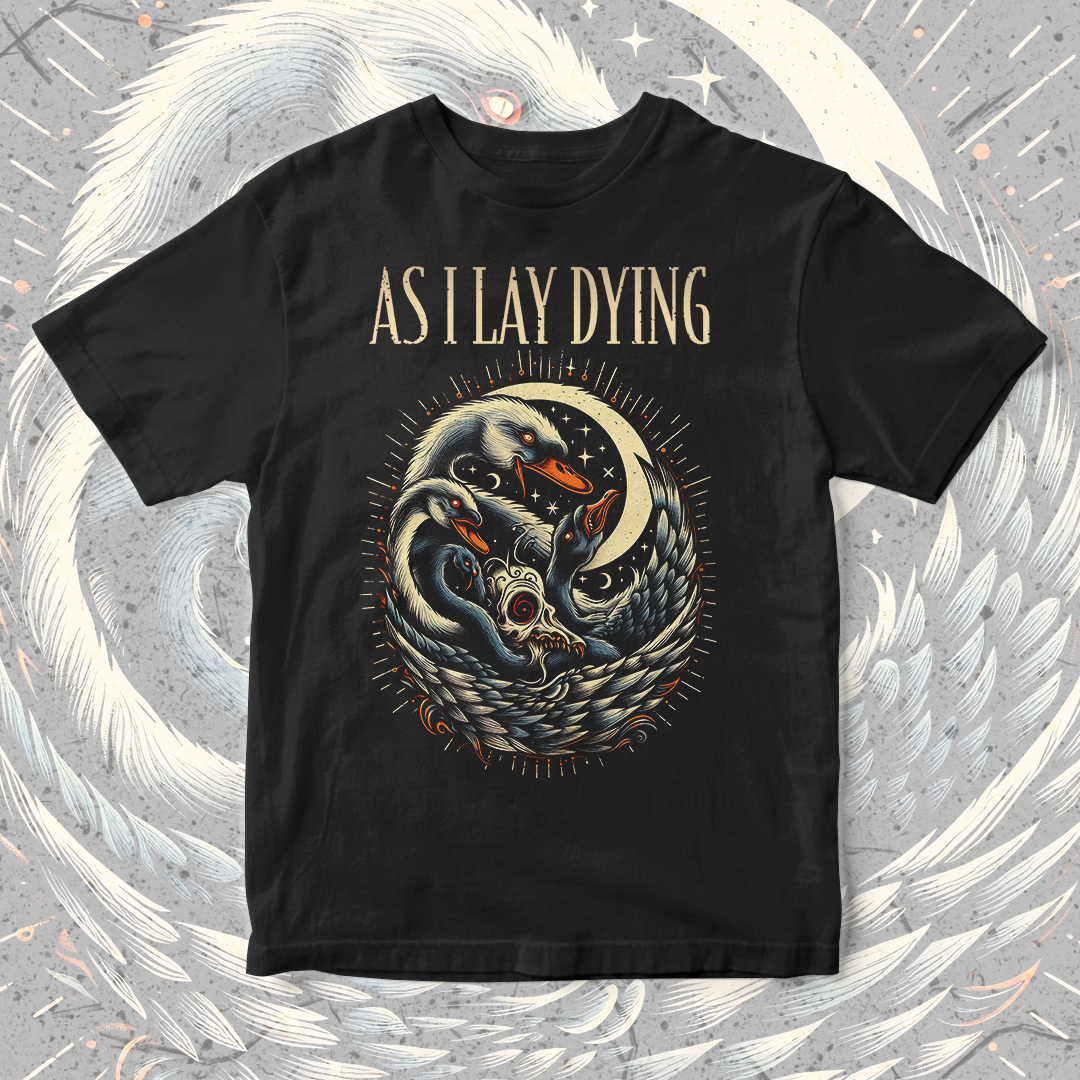 Camiseta As I Lay Dying | Fight of the Swans