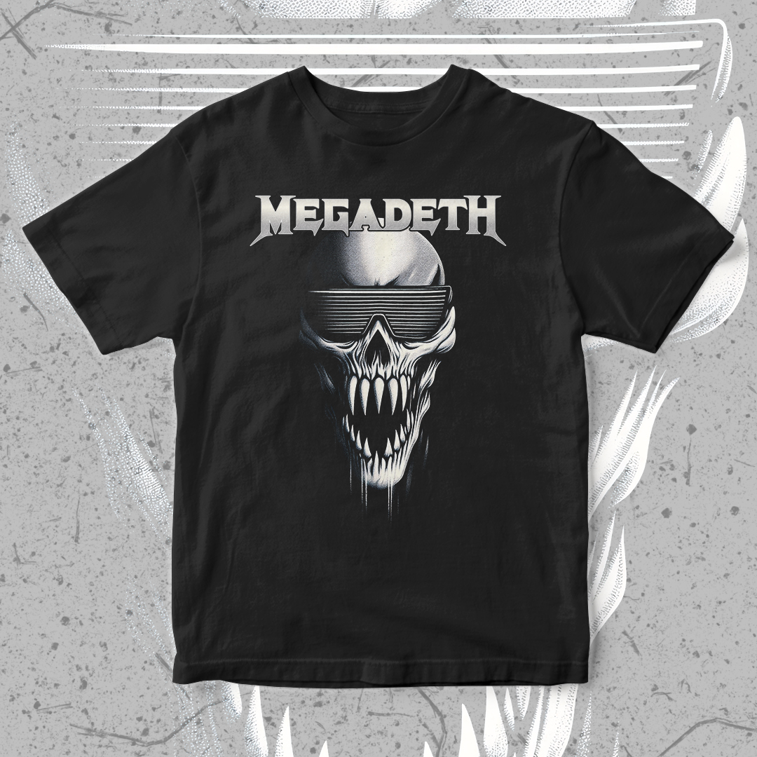 Camiseta Megadeth | Peacebound Skull