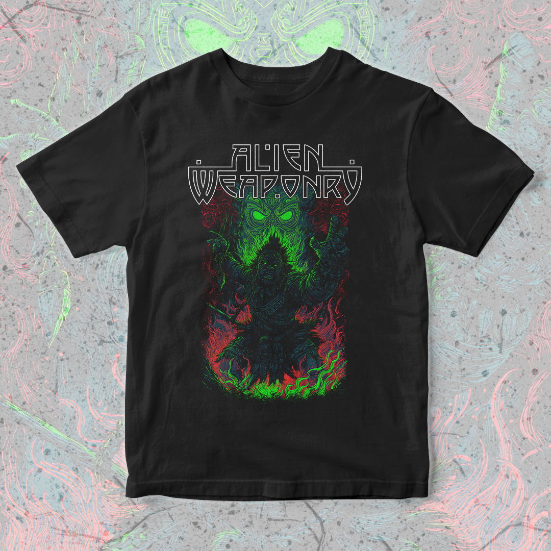 Camiseta Alien Weaponry | Tūmatauenga Rising