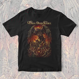 Camiseta Three Days Grace | Time Of Dying