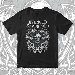 Camiseta Avenged Sevenfold | Burning Badge