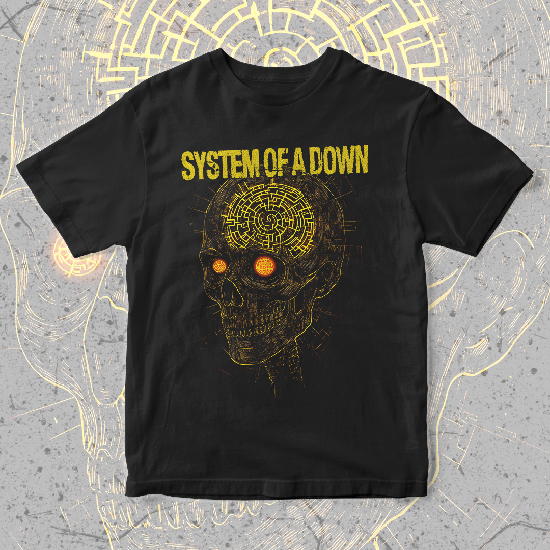 Camiseta System Of A Down | Mind Maze
