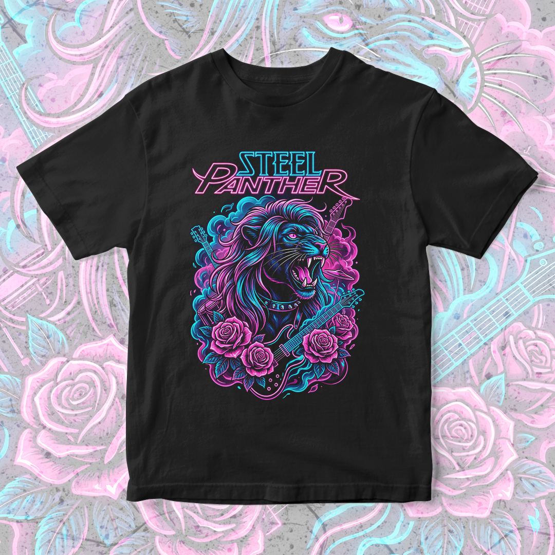 Camiseta Steel Panther | Savage Glam
