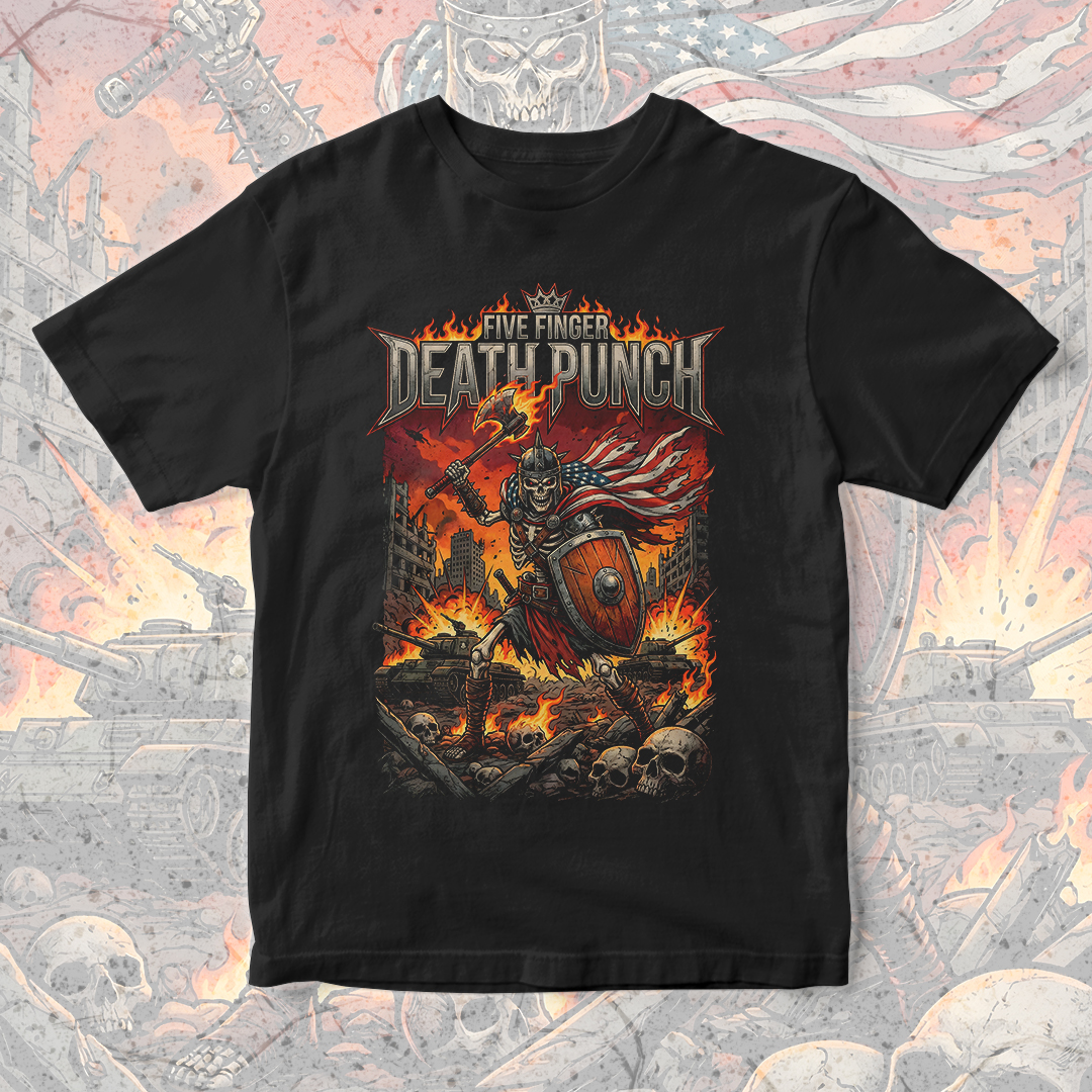 Camiseta Five Finger Death Punch | Death Axe