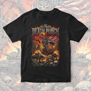 Camiseta Five Finger Death Punch | Death Axe