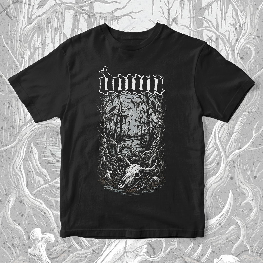 Camiseta Down | Bones and Crows