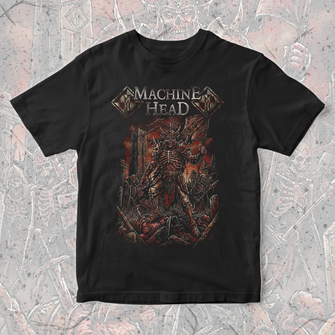 Camiseta Machine Head | Bloodstone Warlord