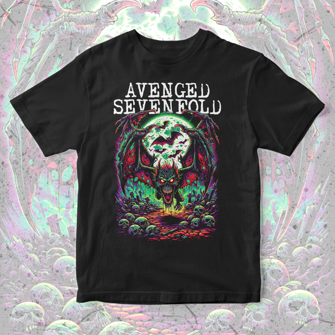 Camiseta Avenged Sevenfold | Bat Country