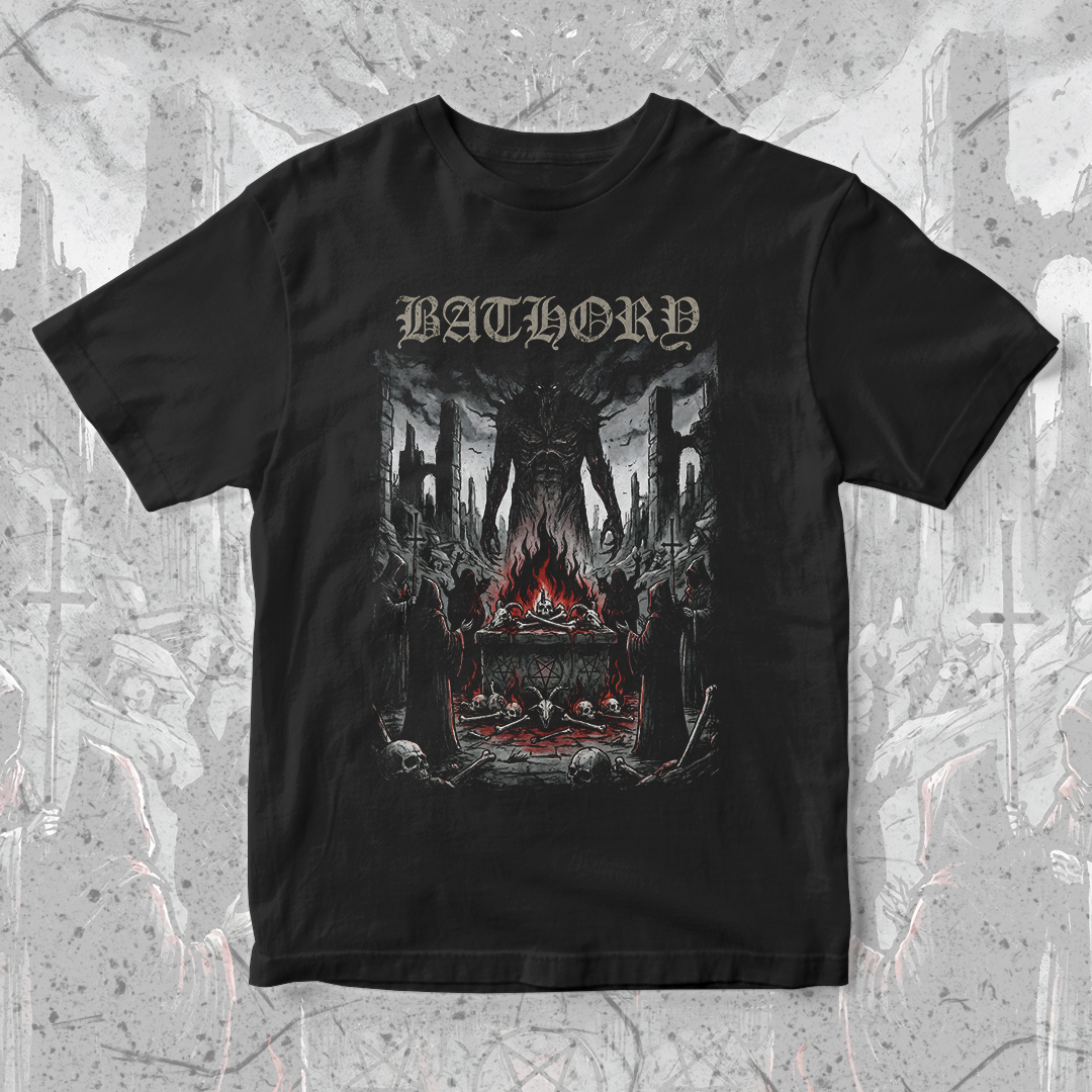 Nome do produto: Camiseta Bathory | The Dark Altar
