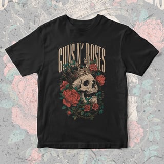Camiseta Guns n Roses | The King of Roses