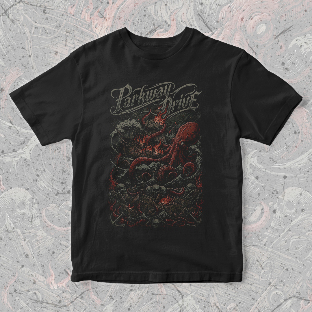 Camiseta Parkway Drive | Kraken Rage