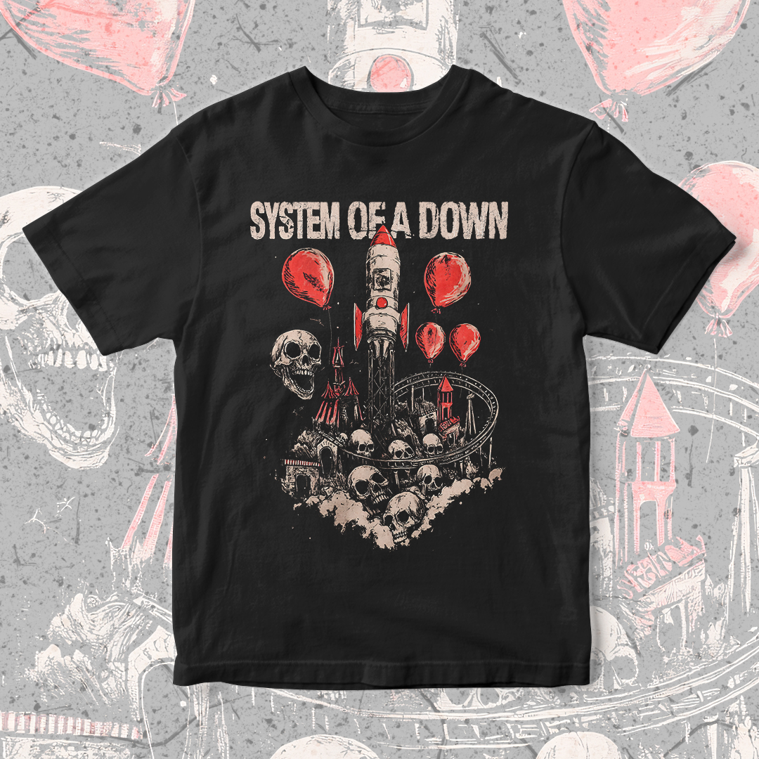Camiseta System Of A Down | Bomb Party