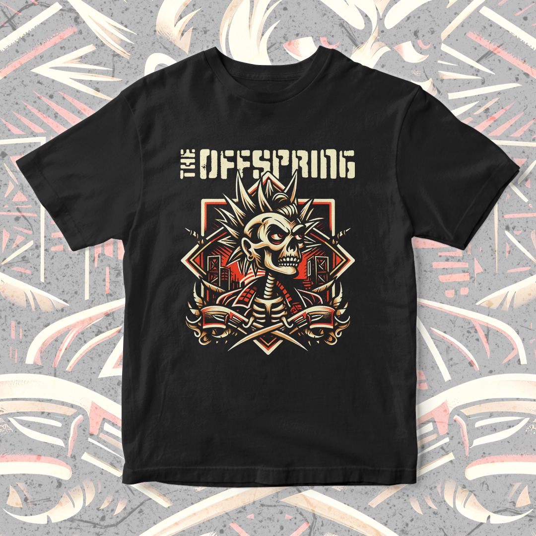 Camiseta The Offspring | Too Punk, Too Dead
