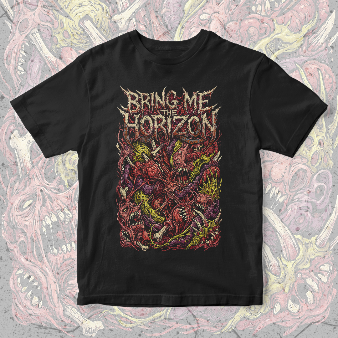 Camiseta Bring Me The Horizon | Flesh and Bone