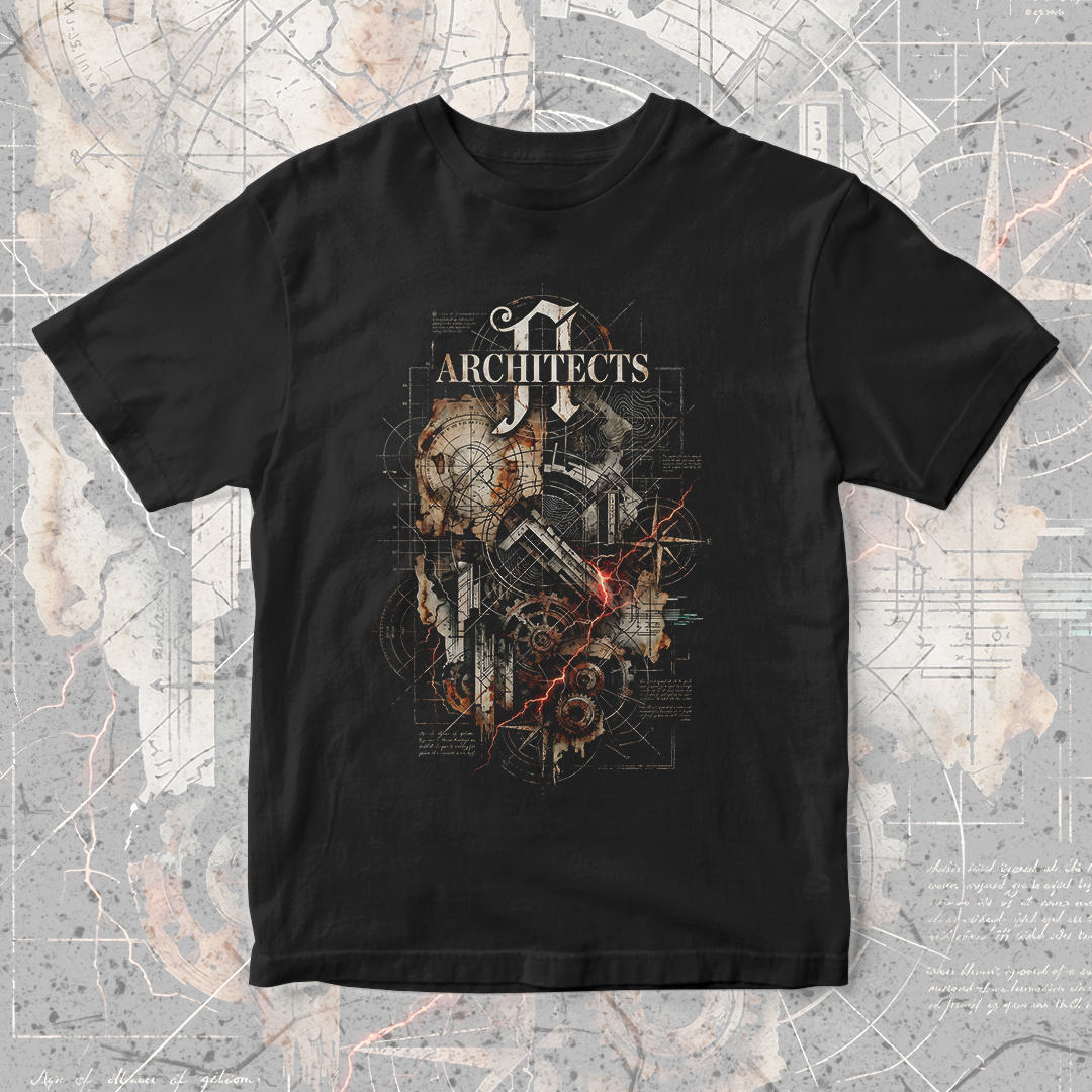 Camiseta Architects | Rusty Gears