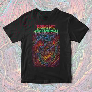 Camiseta Bring Me The Horizon | Neon Chaos