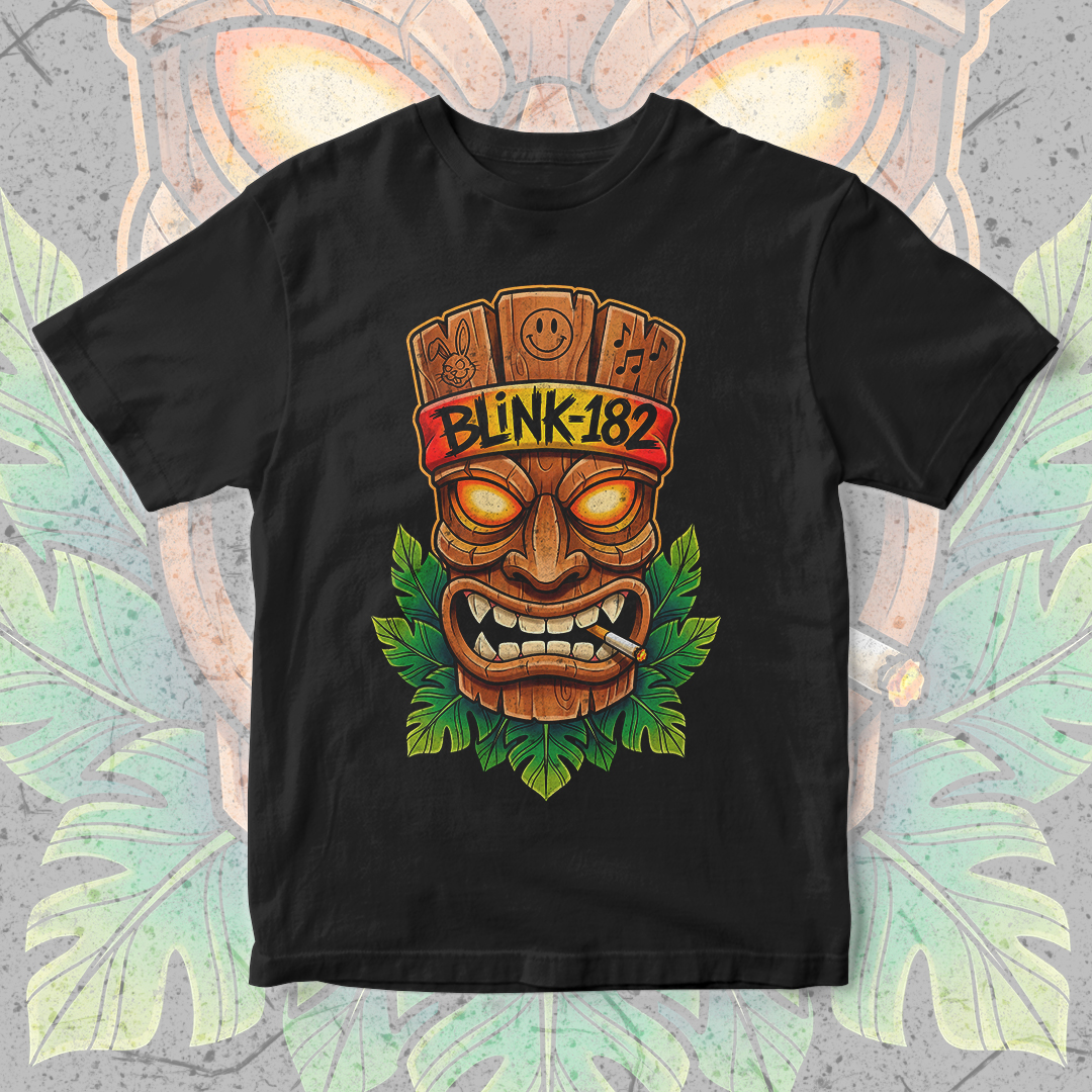 Camiseta Blink 182 | Tiki Rocks