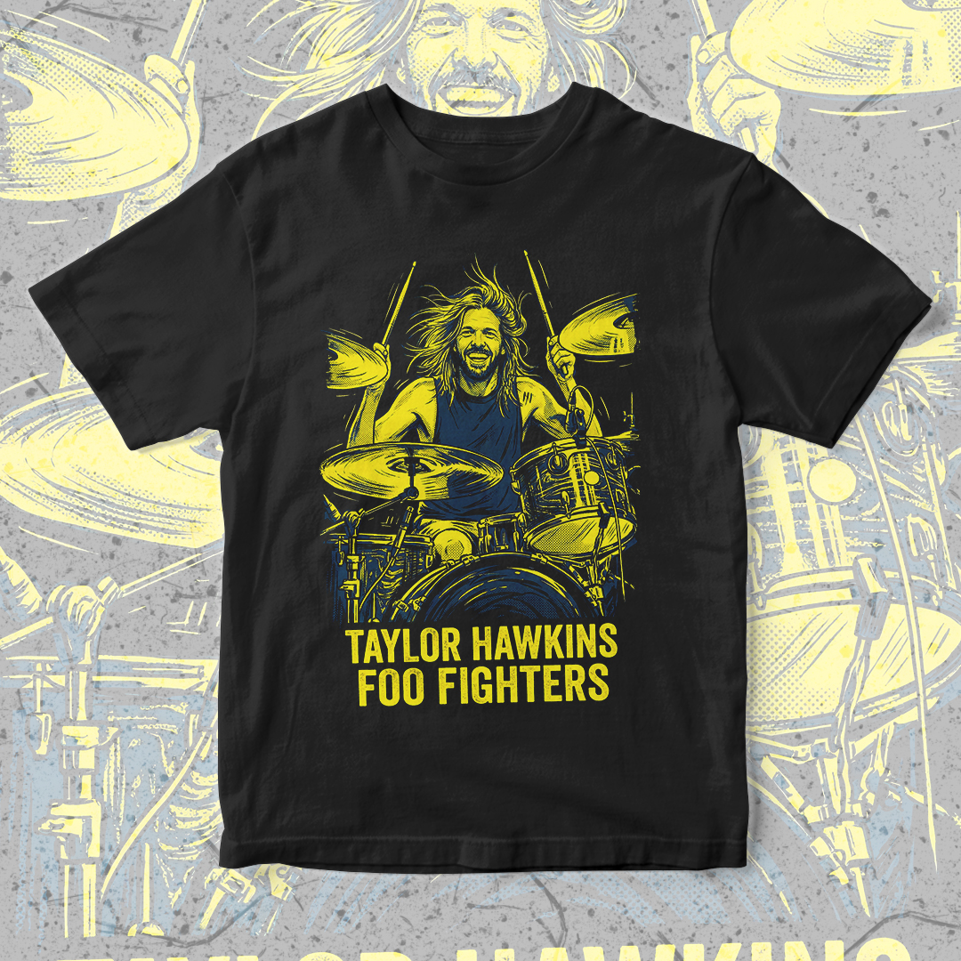 Camiseta Taylor Hawkins | The Way Of The Hawk
