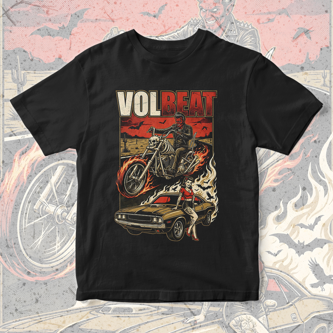 Camiseta Volbeat | Devil Highway
