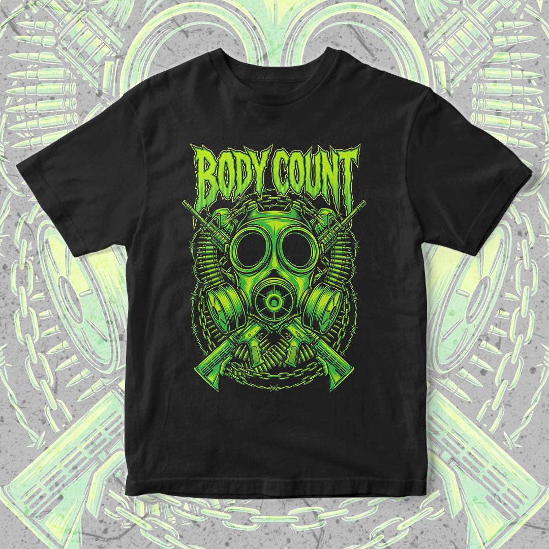 Camiseta Body Count | Green Hazard