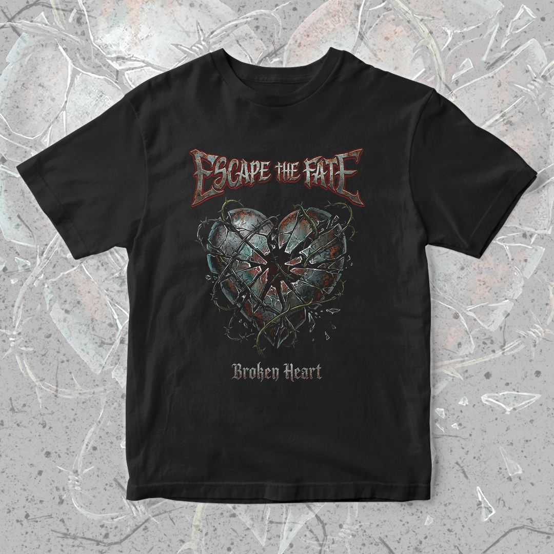 Camiseta Escape The Fate | Broken Heart