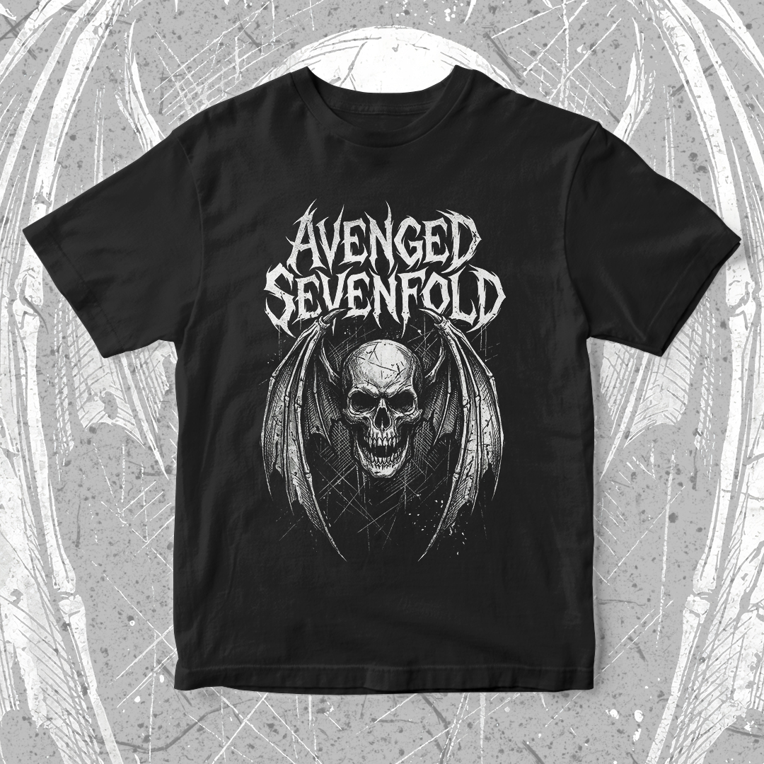 Camiseta Avenged Sevenfold | Grunge Deathbat