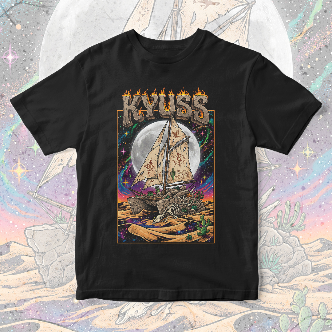 Camiseta Kyuss | Cosmic Fossil