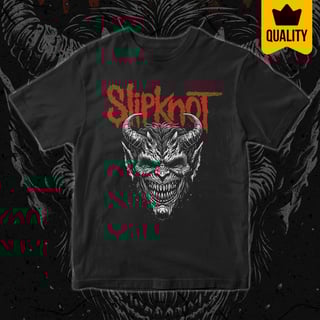 Camiseta Quality Slipknot | The Devil In I