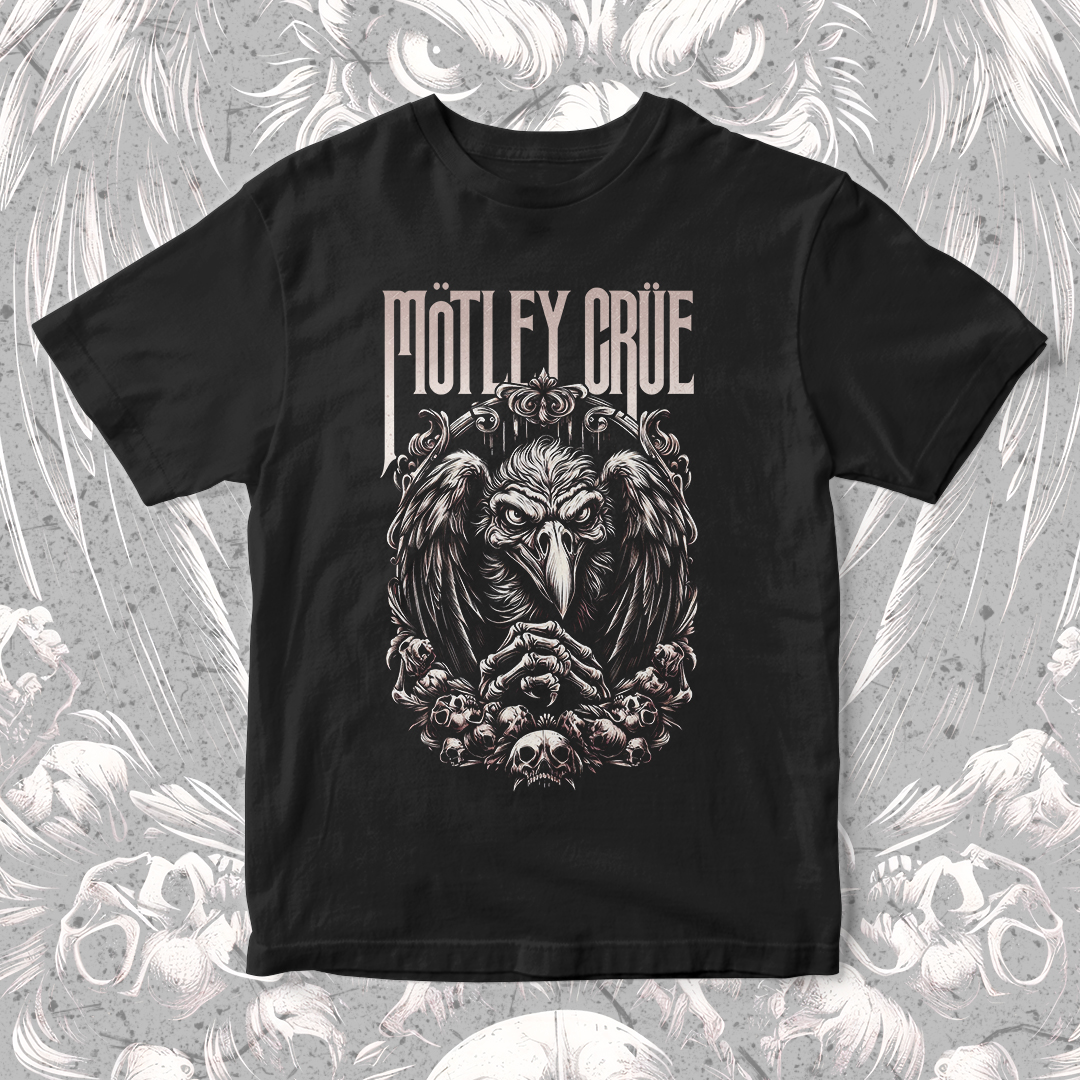 Camiseta Motley Crue | Too Fast for Flesh