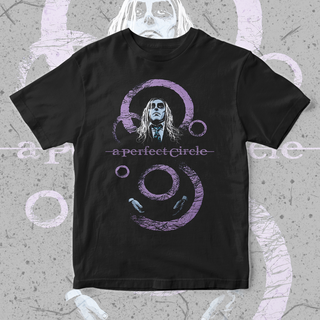 Camiseta A Perfect Circle | Purple Symmetry