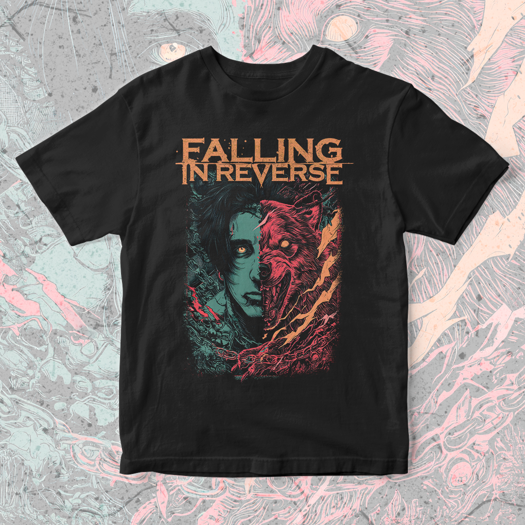Camiseta Falling in Reverse | Chained Beast