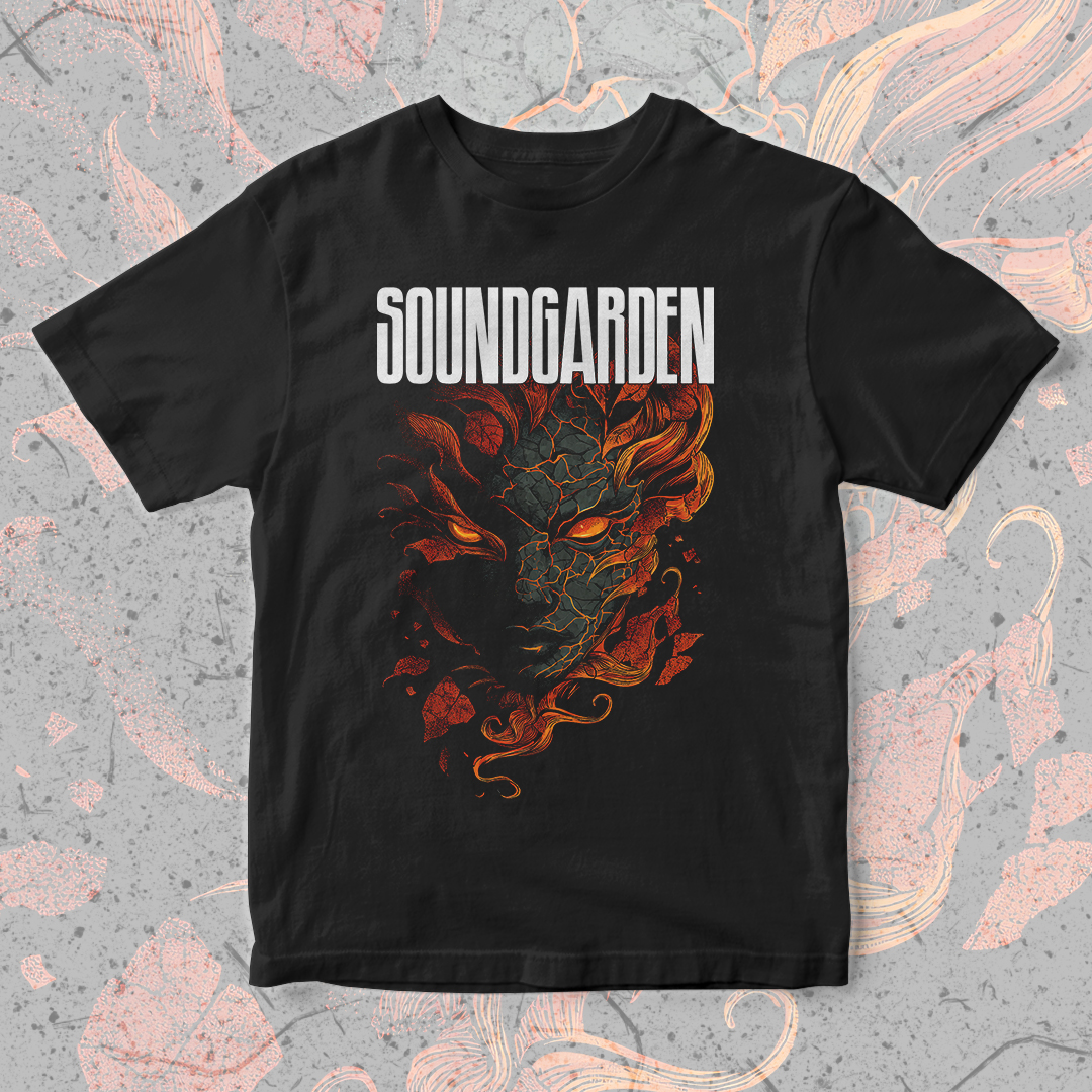 Camiseta Soundgarden | Cracked Eden 
