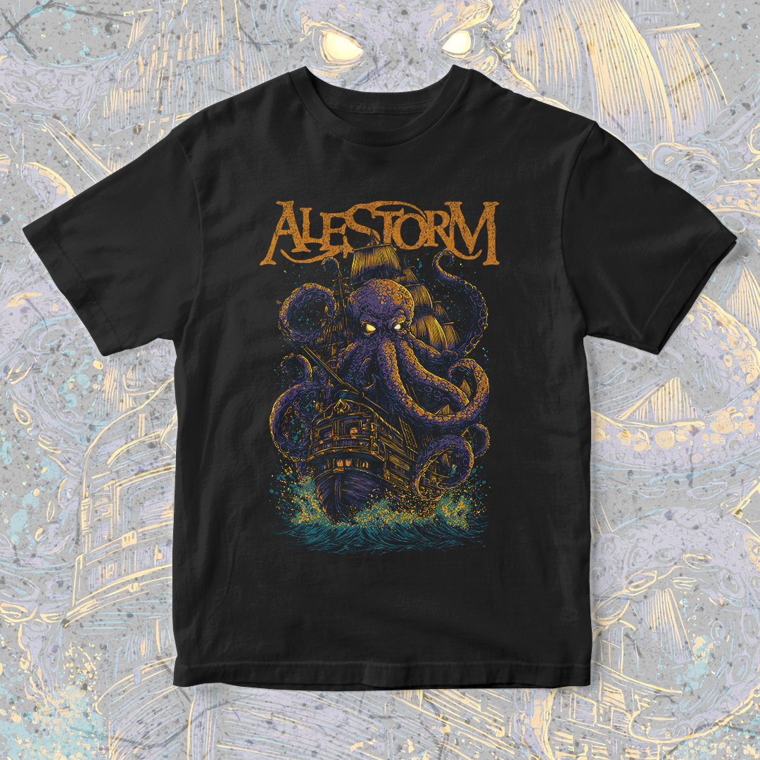 Camiseta Alestorm | Abyssal Overlord