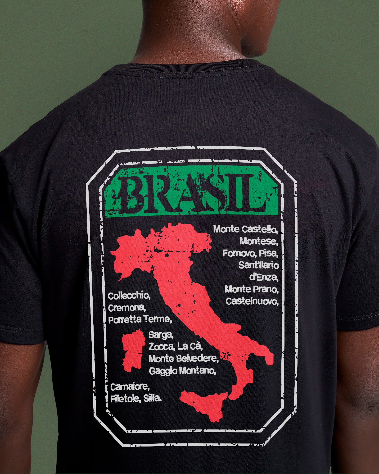 T-SHIRT PREMIUM HISTÓRIA DA FEB NA ITÁLIA