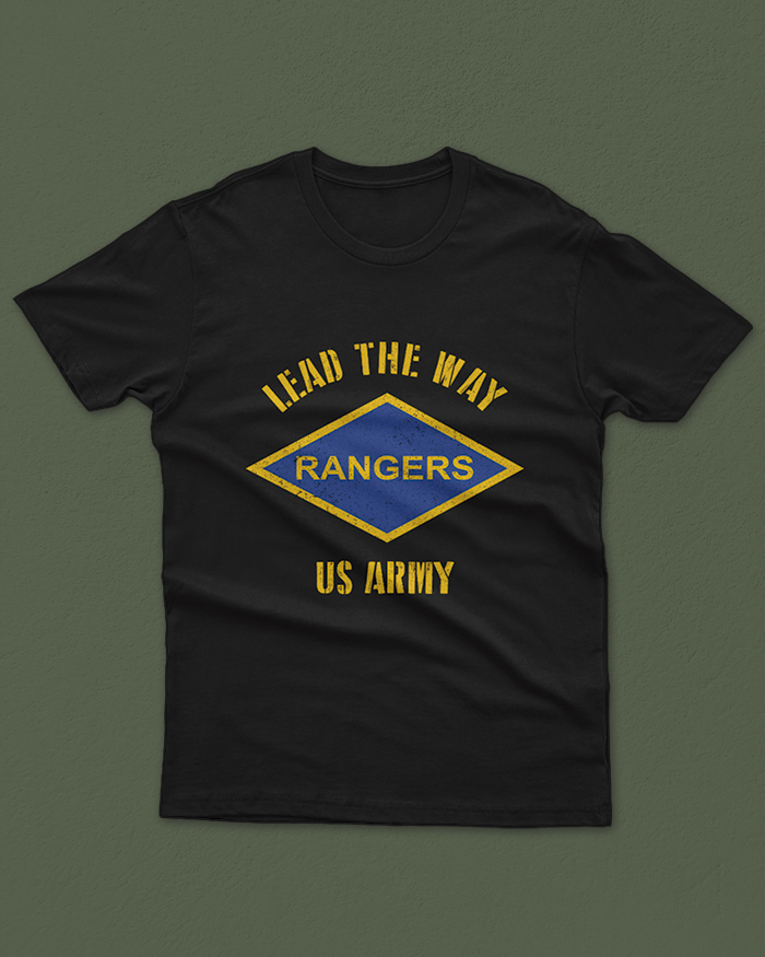 T-SHIRT ESSENTIAL RANGERS US ARMY