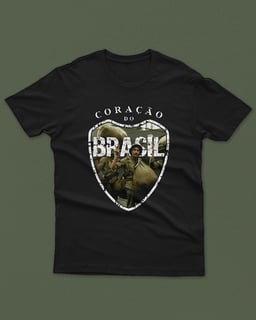 T-SHIRT ESSENTIAL CORAÇÃO DO BRASIL