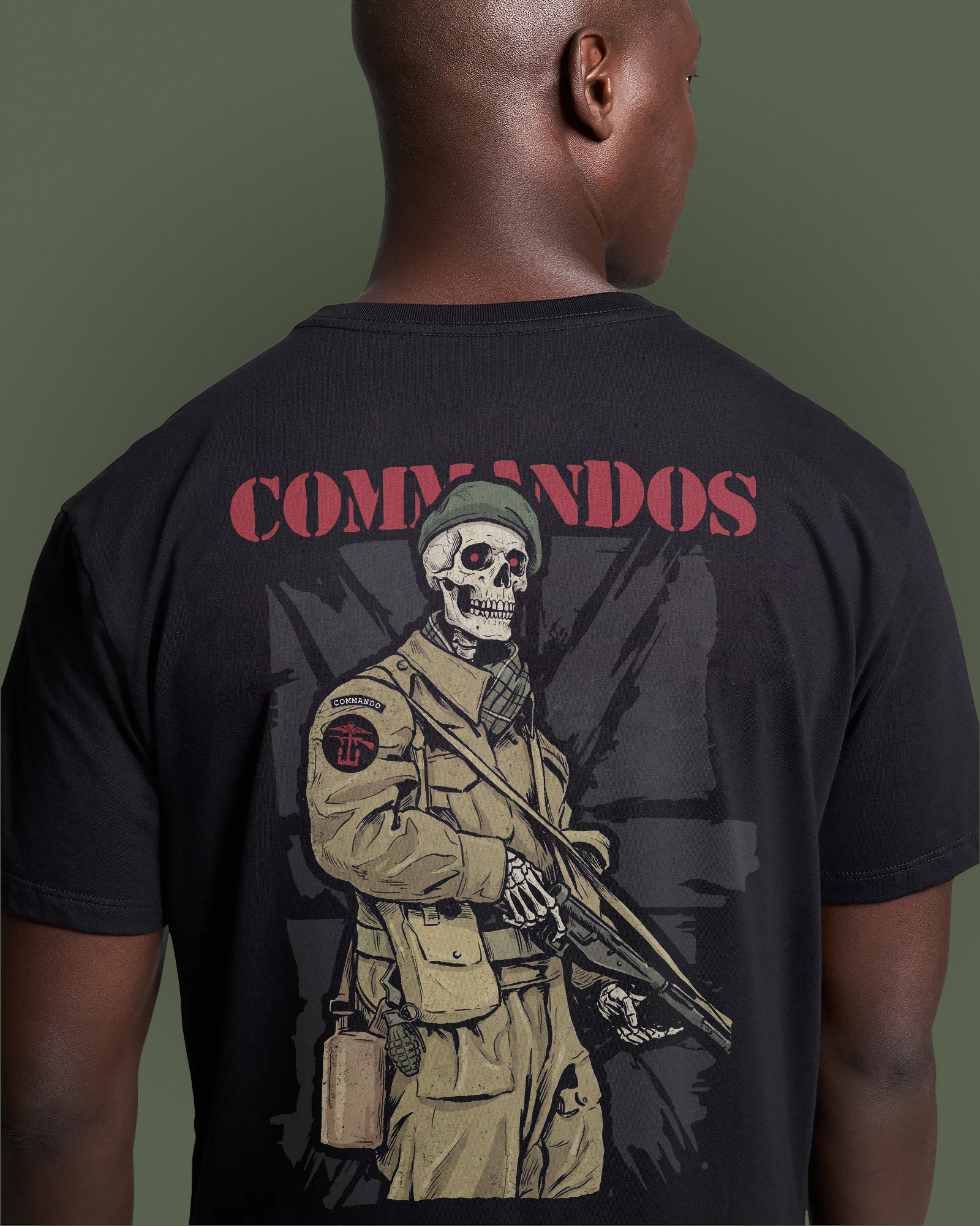T-SHIRT PREMIUM BRITISH COMMANDOS