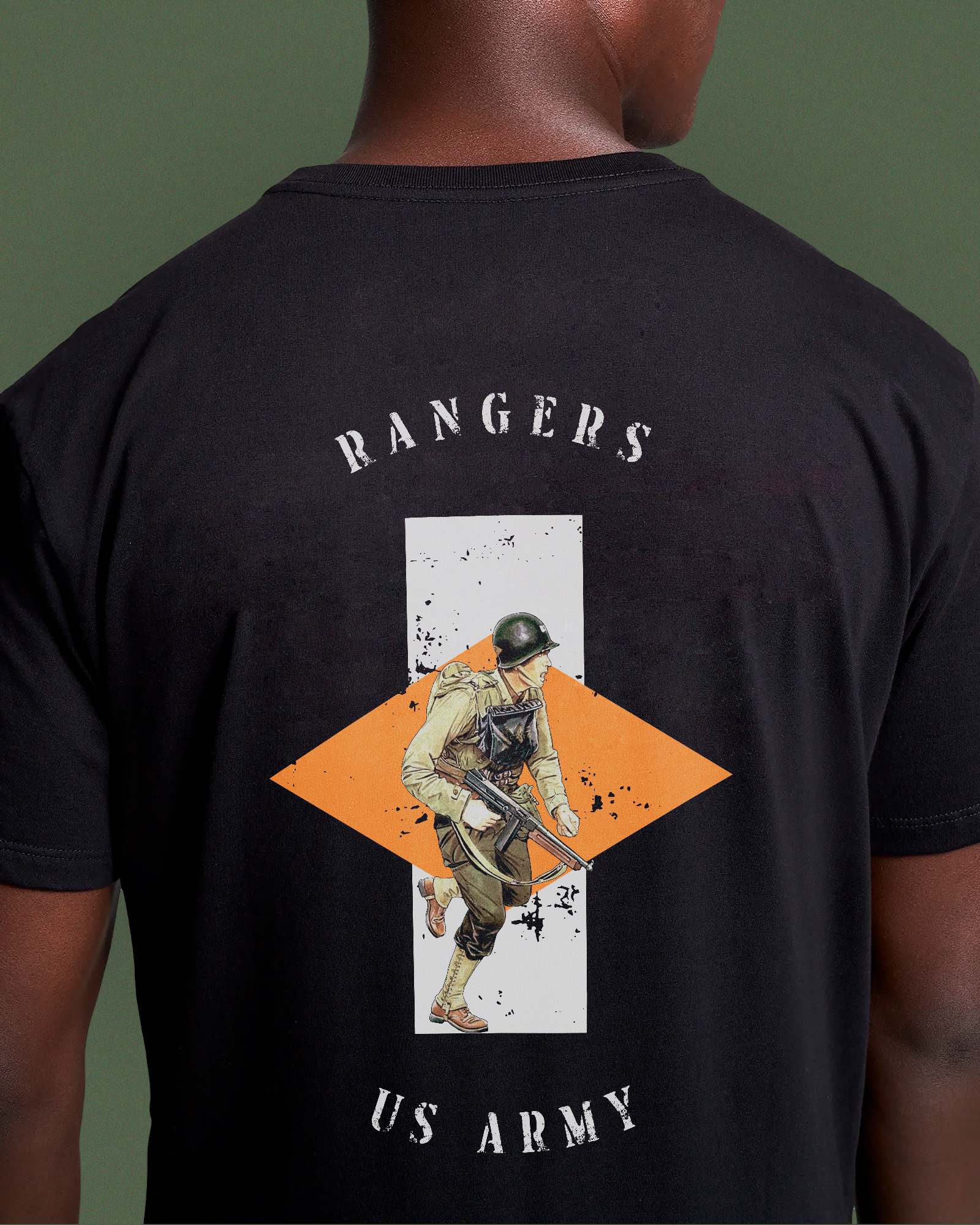 T-SHIRT PREMIUM RANGERS US ARMY (2.0)