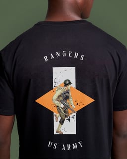 T-SHIRT PREMIUM RANGERS US ARMY (2.0)