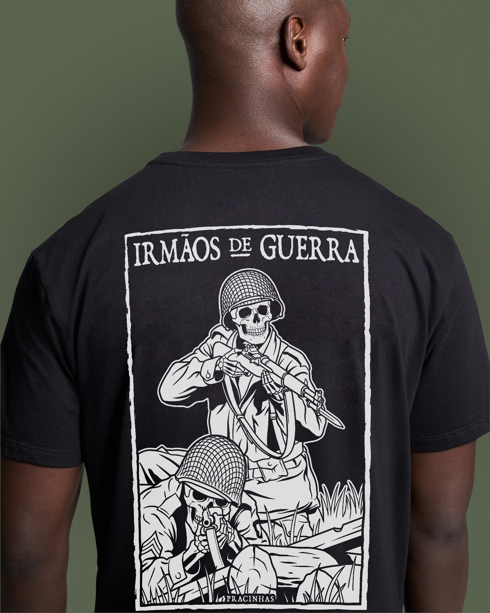 T-SHIRT PREMIUM IRMÃOS DE GUERRA